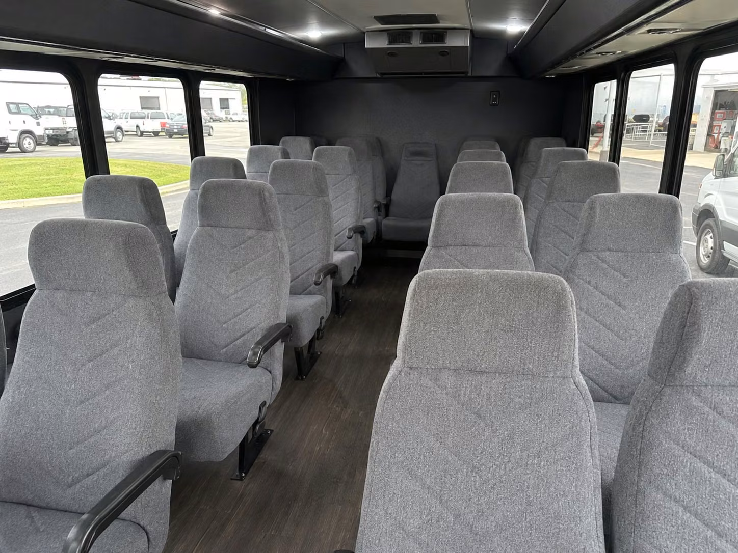 20 passenger minibus interior