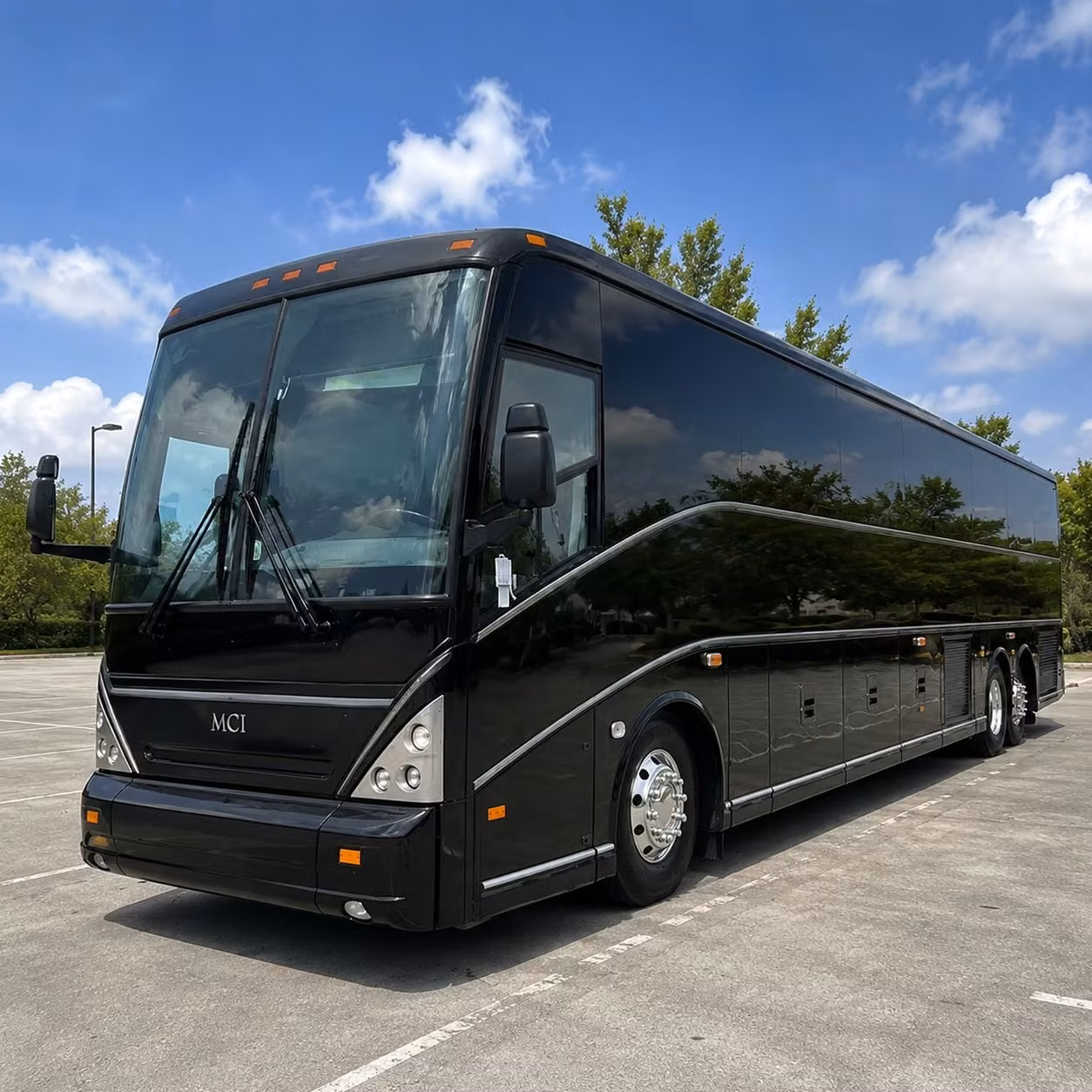 56 passenger charter bus