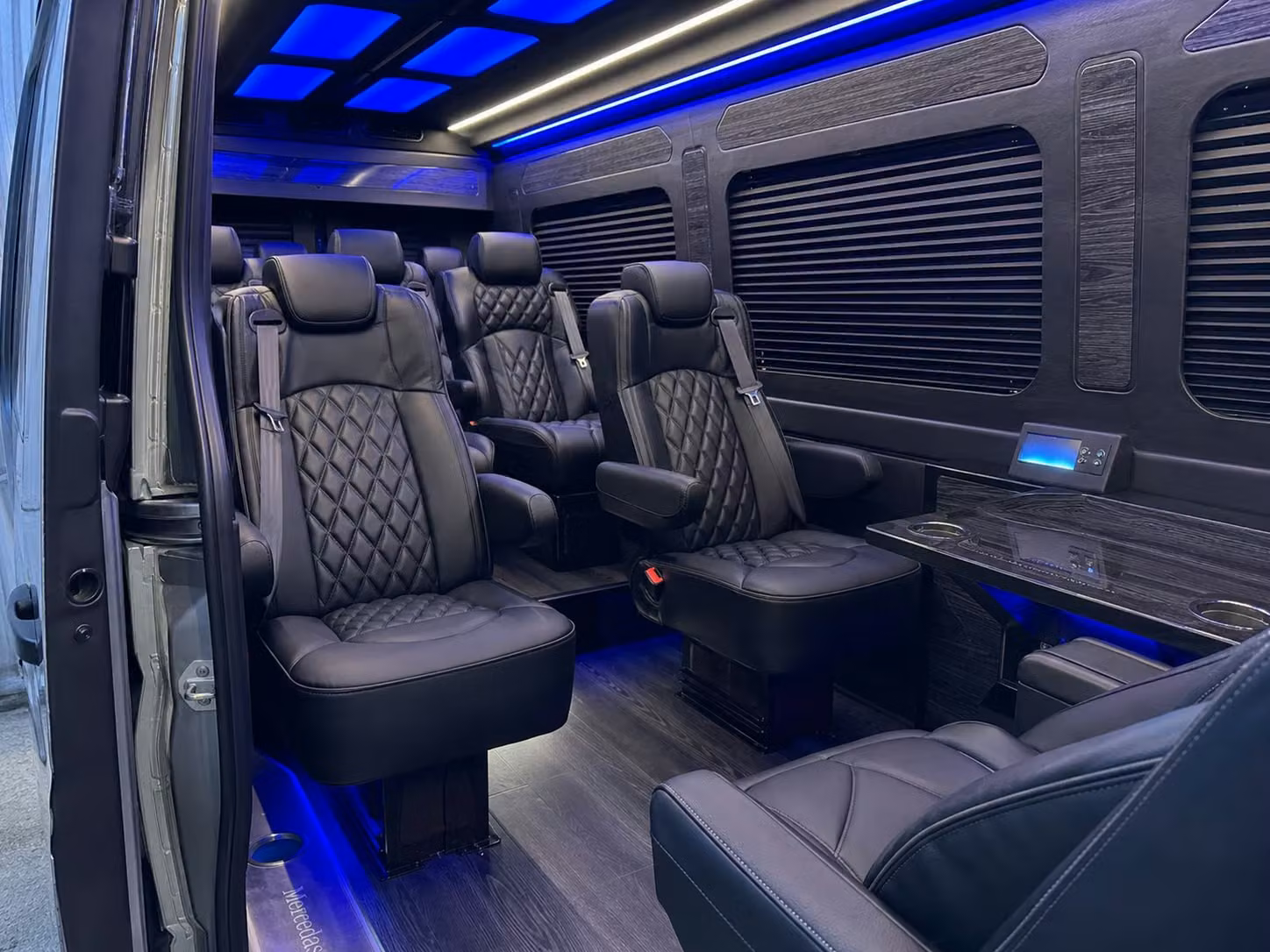 sprinter van transportation for groups and events across west jordan